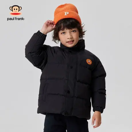 大嘴猴儿童男童休闲棉服2023上新女童中大童保暖棉袄短款厚外套商品大图