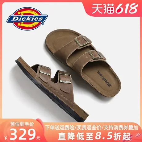 Dickies男拖鞋外穿2025新款夏季勃肯凉拖耐磨男士踩屎感沙滩凉鞋商品大图