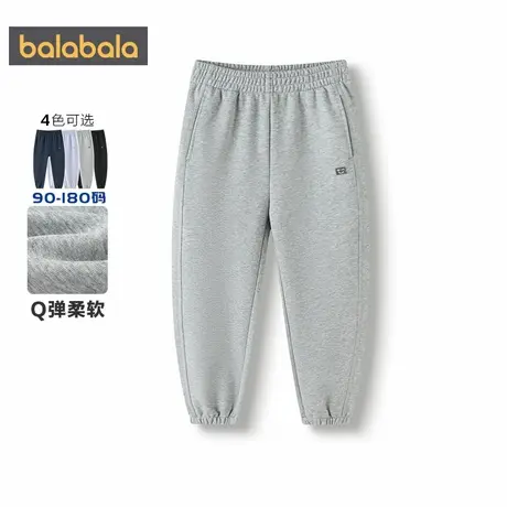 【商场同款】巴拉巴拉儿童裤子男童女童运动裤春秋款亲子装卫裤潮图片