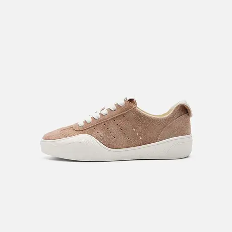 Nine West/玖熙2025年夏季新款德训鞋女圆头时尚休闲鞋平底女鞋图片