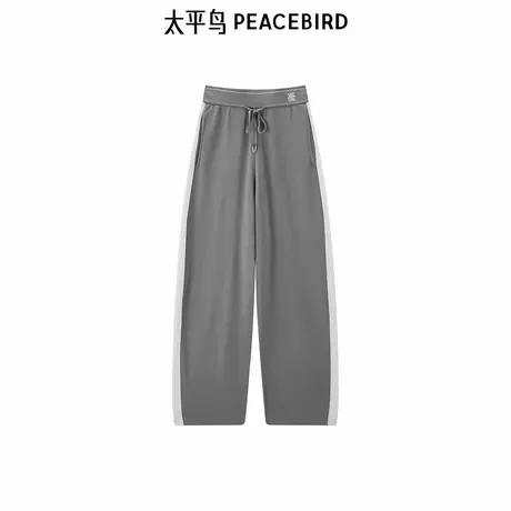 【商场同款】太平鸟女装年秋季新款撞色香蕉裤A1GBE3339图片