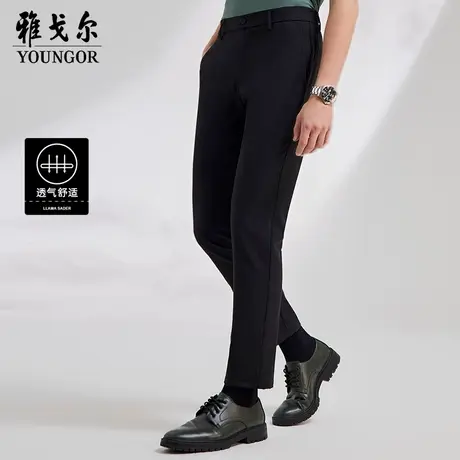 雅戈尔奥莱 男装秋新款西服裤商务休闲小西装男士商务西服商品大图