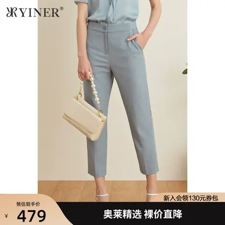 YINER音儿女装夏季新款时尚弹力裤休闲裤商品大图