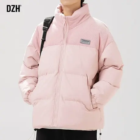 男士立领棉衣男外套冬季加厚保暖棉服男款多巴胺棉袄2024新款冬装商品大图