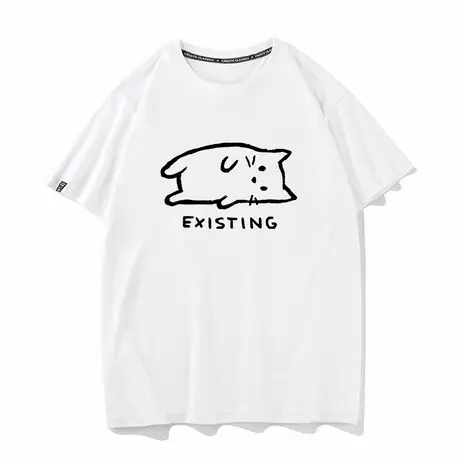 秀洛existing命运啊生存啊摇滚乐队个性衣服半袖新款短袖T恤男女图片