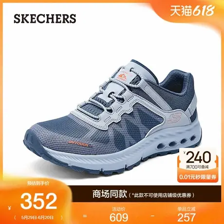 Skechers斯凯奇夏季女鞋一脚蹬城市户外鞋厚底缓震百搭舒适休闲鞋商品大图