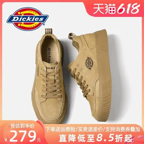 Dickies男鞋2025新款夏季春夏厚底男款低帮板鞋男士休闲鞋子潮鞋商品大图