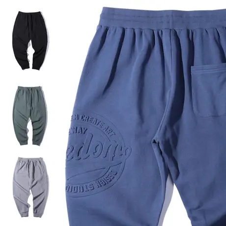 大码男装加肥加大男裤子胖子秋冬休闲裤男裤运动裤长裤宽松小脚潮商品大图