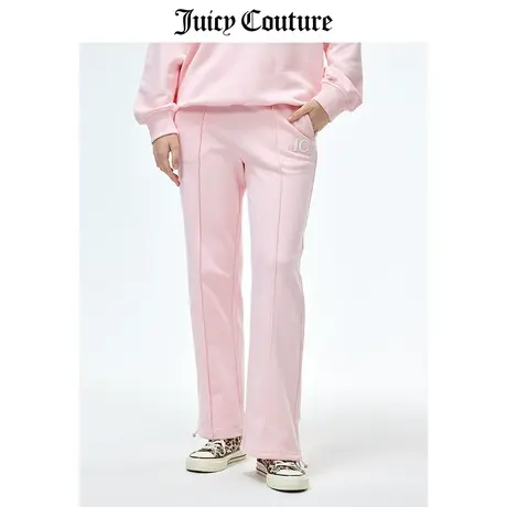 Juicy Couture橘滋休闲裤女春季新款美式运动宽松显瘦针织长裤商品大图