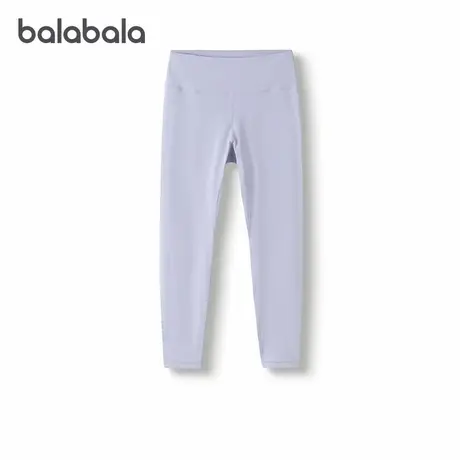 商场同款巴拉巴拉女童打底裤中大童修身长裤儿童裤子2025夏装童装商品大图