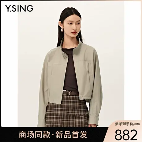 【商场同款】Y.SING衣香丽影2025秋冬100%棉短外套150811702图片