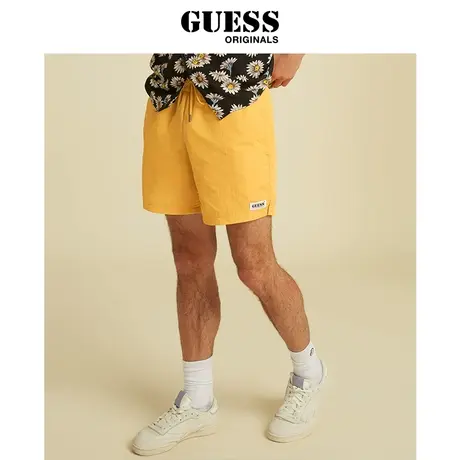 GUESS Originals男潮流休闲五分短裤-M1GQ00RC481商品大图