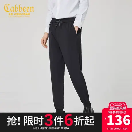 卡宾男装字母章仔休闲裤机能工装裤潮流户外宽松长裤Y商品大图