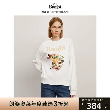 【意大利设计】朗姿棉质高级感别致卫衣女设计感小众2023春季新款图片