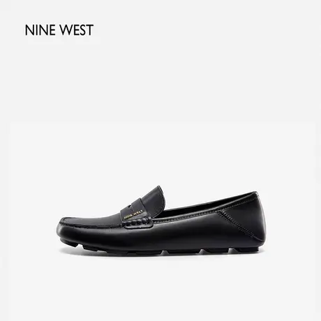 Nine West/玖熙男鞋舒适平底乐福豆豆鞋简约百搭休闲鞋商品大图