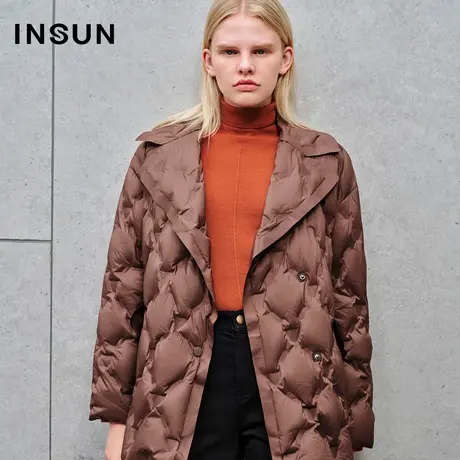 INSUN恩裳线上专选冬季长白山鹅绒羽绒服商品大图