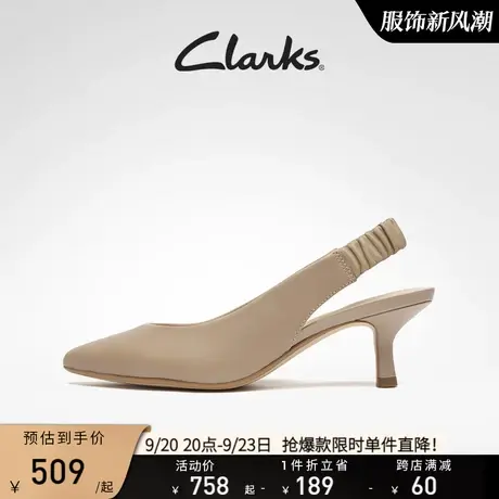 Clarks其乐女鞋紫罗兰系列正装猫跟尖头细高跟鞋商务正装单鞋女图片