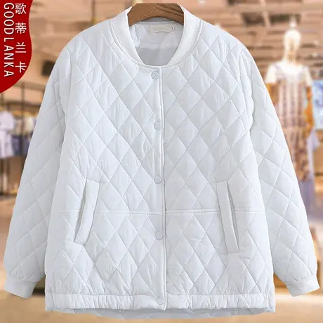 中年40岁妈妈装秋冬装棉服外套洋气时尚加肥加大码棉衣棒球服外套商品大图