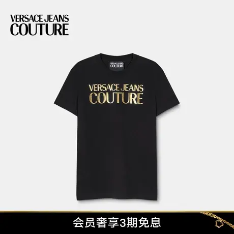 【新年礼物】VERSACE JEANS COUTURE 情侣男士Logo T恤商品大图