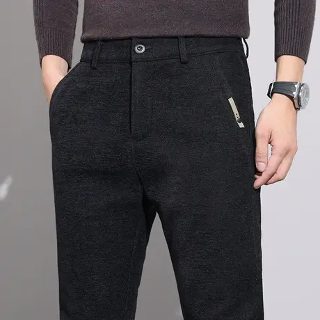 春秋款黑色西装裤春季男士男装直筒休闲裤子2024新款商务西裤男裤商品大图