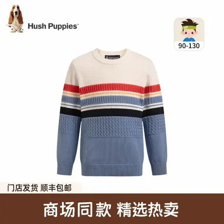 【商场同款】暇步士童装男童毛衣25秋新品小童休闲儿童针织衫上衣商品大图