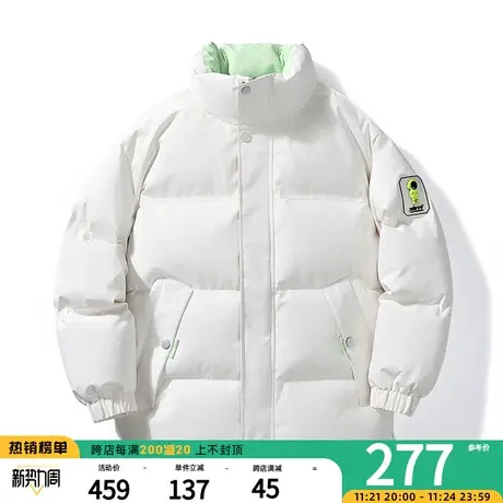 VIISHOW羽绒服男冬新款高端鸭绒保暖面包服青年加厚休闲潮牌外套图片