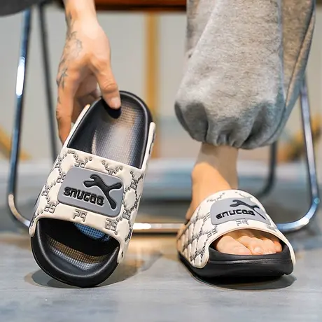 椰子拖鞋男款夏季外穿防滑运动沙滩凉拖鞋男士耐磨踩屎感2024新款商品大图