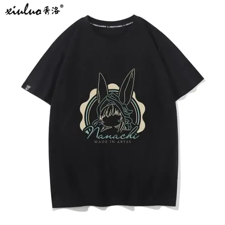 秀洛来自深渊T恤男女短袖纯棉半袖娜娜奇动漫游戏周边莉可cos衣服商品大图