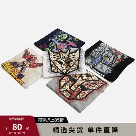 【变形金刚联名】Gap男女装夏季新款短袖T恤休闲情侣上衣714974图片