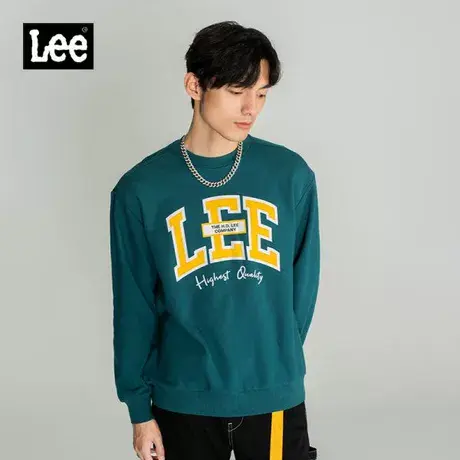 Lee专柜同款男士卫衣宽松舒适LMT003691101228A01743图片