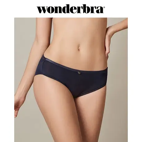wonderbra藏青色内裤女无痕包裹性感三角裤女士内裤舒适内衣女商品大图