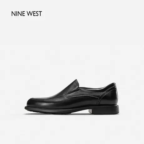 Nine West/玖熙男鞋英伦风商务正装男士皮鞋休闲皮鞋商品大图