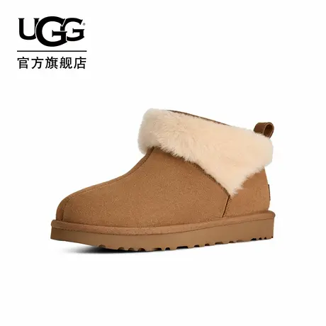UGG冬季新款女士时尚舒适保暖圆头平底经典休闲短筒雪地靴1174518商品大图