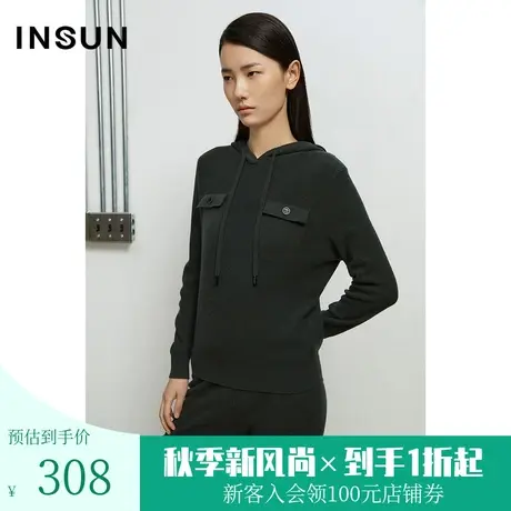 恩裳秋冬季简约时尚通勤轻盈亲肤保暖毛针织衫女图片