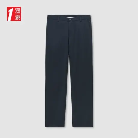 海一家透气长裤2024夏季新款轻薄舒适中腰中年男士休闲裤商品大图