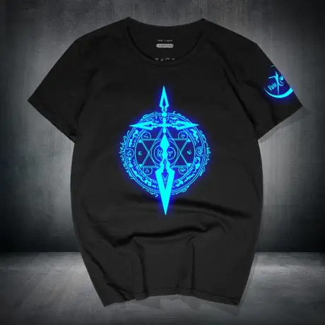 秀洛FGO衣服fate grand order动漫周边三色卡T恤短袖男女二次元商品大图