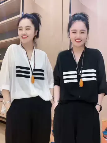 短袖t恤女胖妹妹设计感小众夏2023年新款宽松洋气防晒体恤上衣潮图片