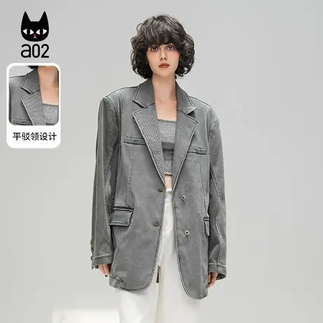a02【ET自然系列】西服正装女士商务外套2025新款开春休闲百搭商品大图