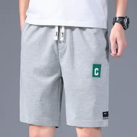 五分运动休闲裤子半截中裤男士外穿夏季薄款2024新款潮牌夏天男裤商品大图