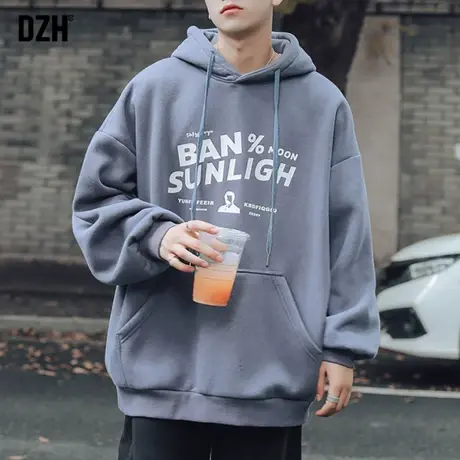 今日福利【断码清仓捡漏】男生美式卫衣男潮牌连帽外套春秋款商品大图