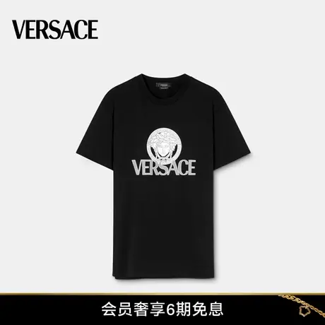 【新年礼物】VERSACE/范思哲 男士T恤时尚圆领棉质短袖商品大图