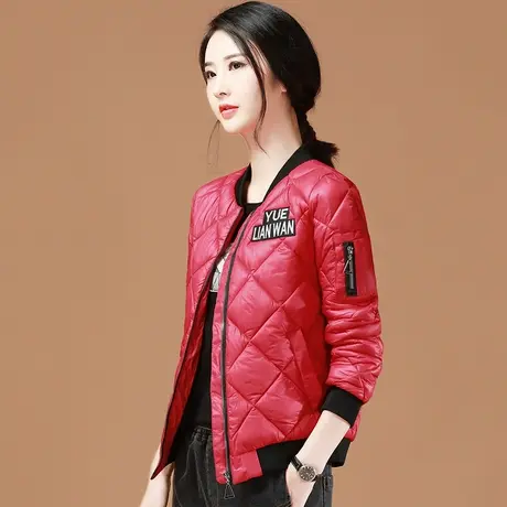 韩潮袭人冬季外套女士棉服棉袄2023年新款棉衣韩版宽松短款棒球服商品大图