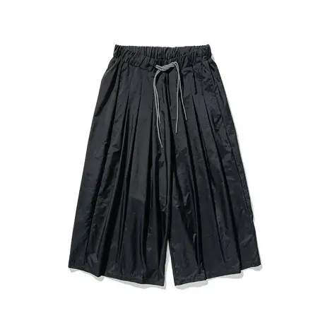 山本耀司九分裤男夏季薄款暗黑系宽松设计感小众裙裤阔腿裤冰丝裤商品大图