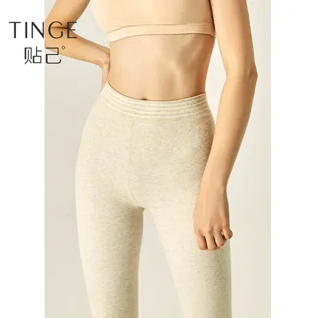 TINGE加厚连裤袜加绒高腰收腹黑色踩脚裤保暖秋冬显瘦腿打底袜图片
