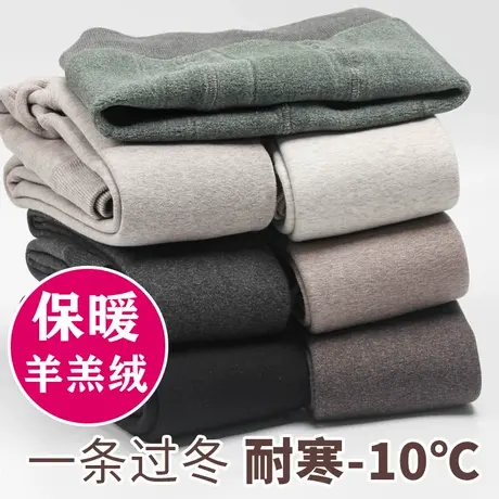 连裤袜女秋冬季加绒加厚棉质连袜打底裤女连体外穿灰色浅咖白踩脚图片