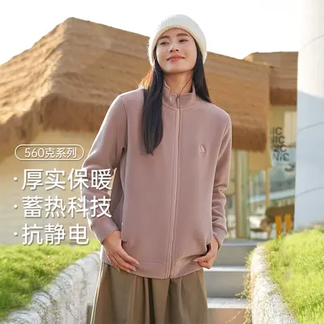 2023秋冬新款女士防风保暖休闲户外舒适泰迪绒秋季外套夹克上衣图片