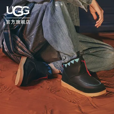 UGG x Liberadiers 秋季新款男女同款合作款舒适雪地靴 1179071商品大图