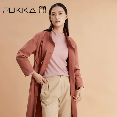 蒲PUKKA 商场同款针织衫女春装新款设计感羊毛套头衫图片