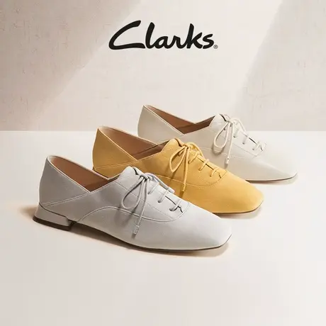 Clarks其乐轻舞系列女鞋鞋子女2024春季款复古牛津鞋四季鞋单鞋女图片