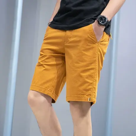 工装短裤男夏季薄款宽松潮牌运动外穿全棉休闲男士纯棉五分中裤子商品大图